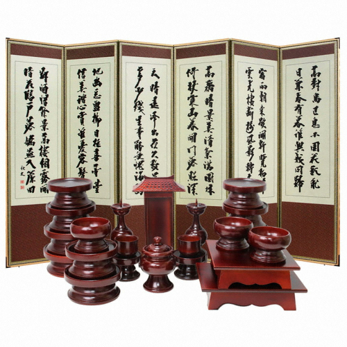 박씨상방 남원 오리목 실용제기 23P (+병풍(진주비단))