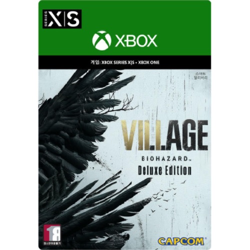  바이오하자드 빌리지 한글판 XBOX Series, 디럭스/다운로드코드