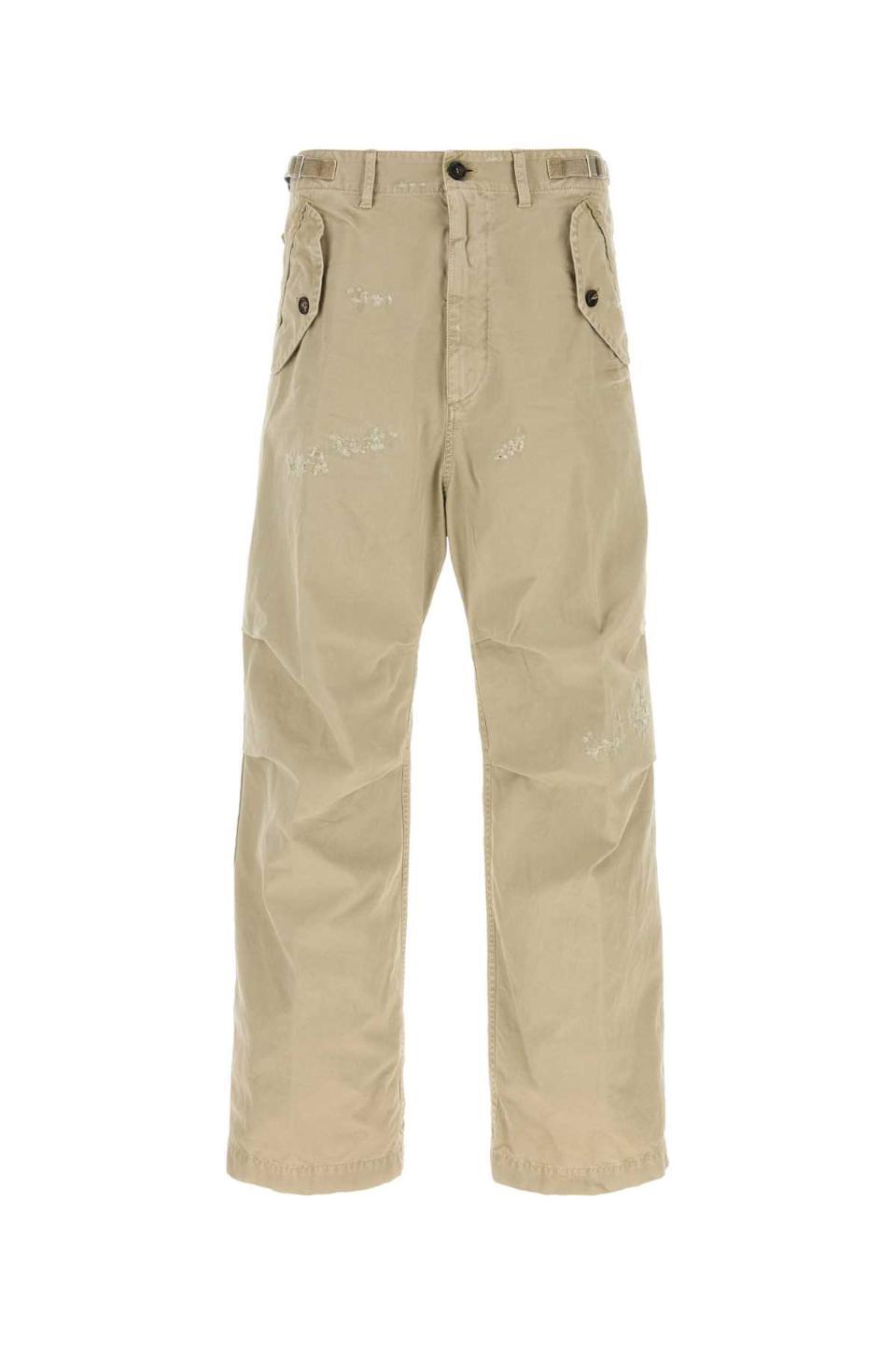 �������2 Beige cotton pant S71KB0788S78205 111 BEIGE O TAN 16JP1