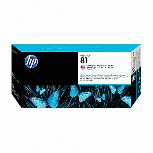 HP 정품 81 (C4955A) 밝은빨강 헤드