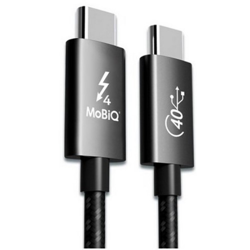 썬더볼트4 40Gbps PD 100W C to C타입 케이블 EM-TB3C5A40G