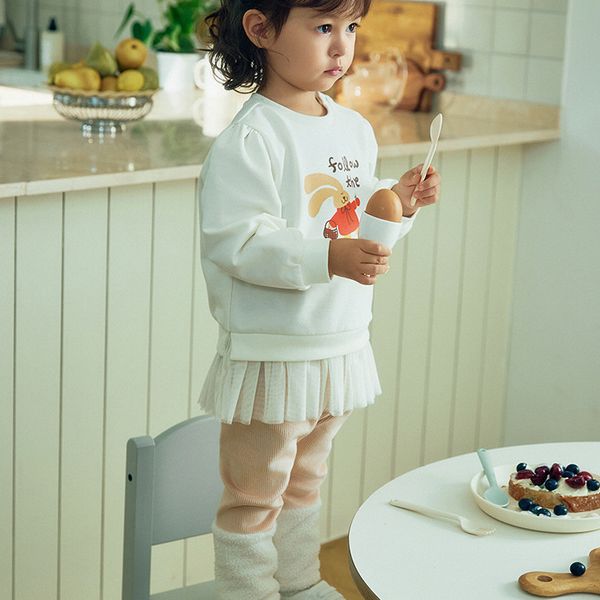 탑텐키즈 공용 유아 베이직 벨로아 워머 팬츠FW_MKF5PT3308