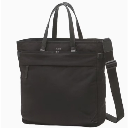 헤지스 가방 쇼핑백동봉 HATCH-BAG 블랙 나일론 토트백 HJBA<b>6</b>E330B