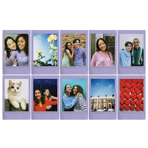 후지필름 INSTAX 미니필름 소프트 라벤더 (10매)_이미지