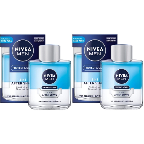 니베아 프로텍트 앤 케어 2IN1 에프터 쉐이브 100ml (2개)_이미지