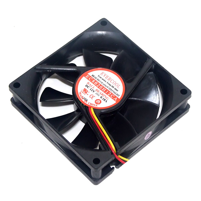 EVERCOOL EC8020H12CA-3P (80mm 20T/1B/3P)