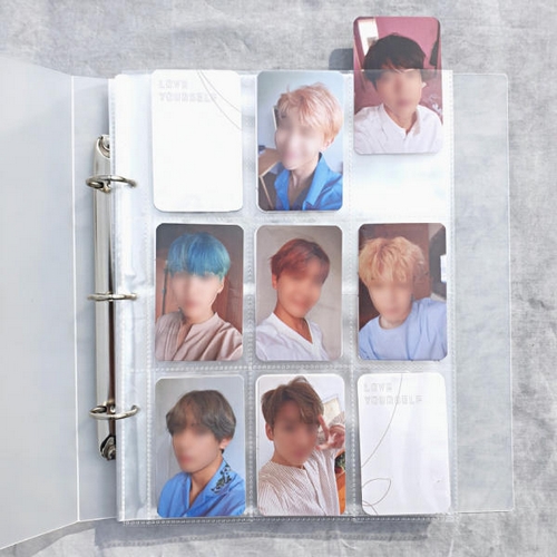 포토카드 앨범 바인더 속지 10장