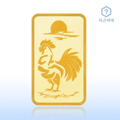 지금이야 포나인 순우리말 닭띠 골드바 11.25g (1개)_이미지
