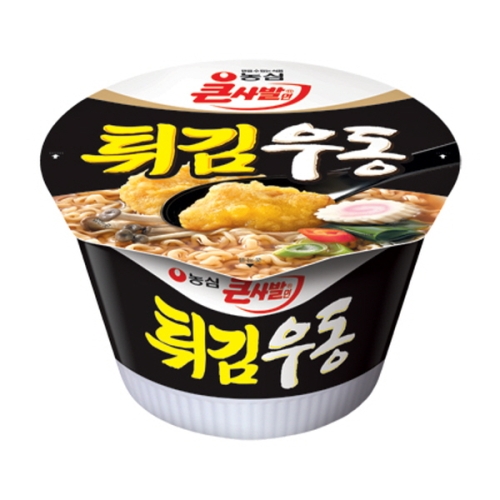 농심 튀김우동 큰사발 111g (10개)