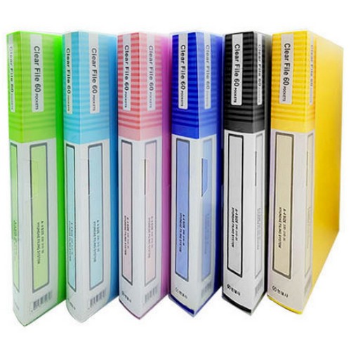 오피스존 클리어화일 A4 (60매)