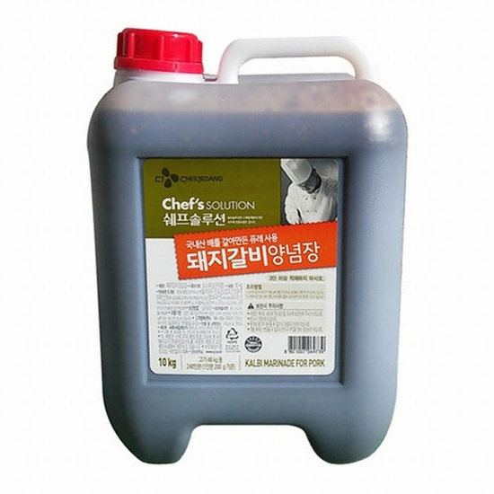 쉐프솔루션 돼지갈비 양념장 10kg (1개)_이미지