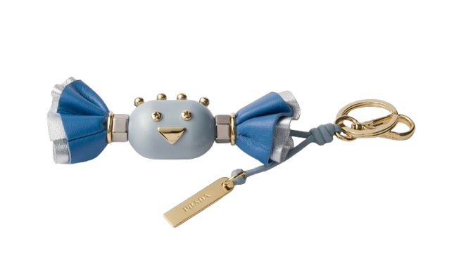 캔디 플렉시 글라스 가죽 키 링 챔 1TL5882HBRF04ZP