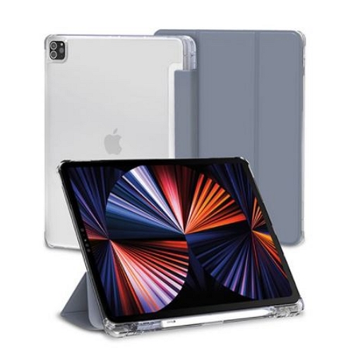 신지모루 iPad Pro 11 3세대 클리어 쉴드 애플펜슬 수납 케이스 [종이질감 필름추가]