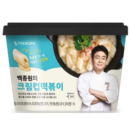 더본코리아 백종원의 크림컵떡볶이 166.1g (8개)