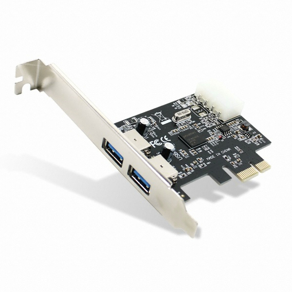 ������Ʈ��ũ NEXI USB 3.0 PCIe ī�� 2��Ʈ (NX-USB30EX2P)