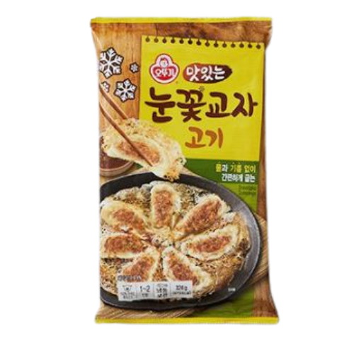 오뚜기 맛있는 눈꽃교자 고기 324g (4개)_이미지