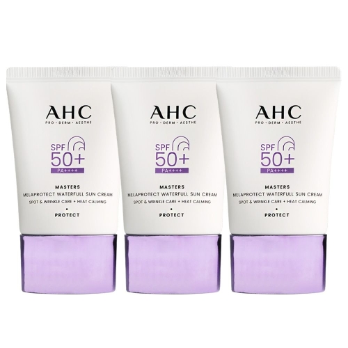 카버코리아 AHC 2025 마스터즈 멜라프로텍트 워터풀 선크림 40ml (3개)_이미지