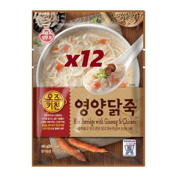 오뚜기 오즈키친 영양닭죽 450g (12개)_이미지