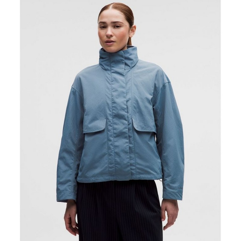 올웨이즈 에포트리스 재킷 에볼브 STLB LW4CNOS-1179 Steel Blue S