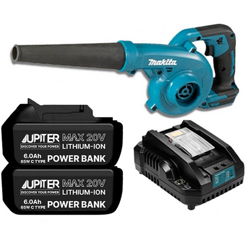 마끼다 DUB185 + 주피터 배터리 (6.0Ah, 배터리 2개)_이미지