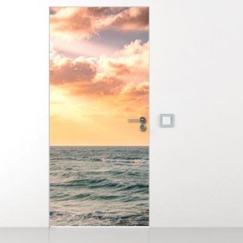 꾸밈 노을이지는바다 gb822 (100cm x 210cm)_이미지