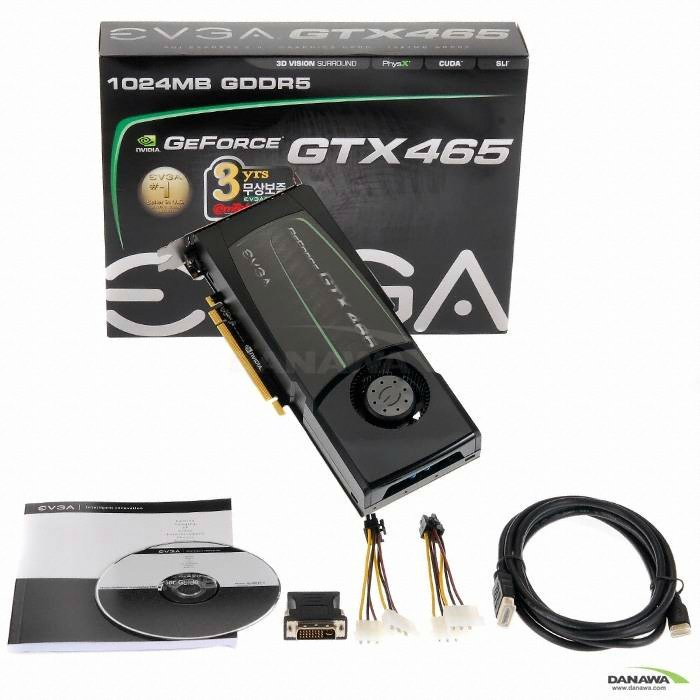 EVGA ������ GTX465 D5 1GB �̿���