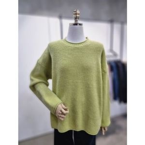 SG세계물산 에이비에프지 ABFZ 루즈핏 잔골지 니트 ABY1HW34