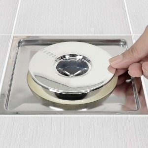 리빙홈데코 미라클 트랩 하수구/냄새차단 트랩 욕실 화장실 베란다 배수구 마개 덮개 뚜껑 캡 벌레 날파리 하수도 악취_이미지