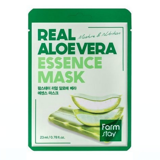 명인화장품 팜스테이 리얼 알로에베라 에센스 마스크 (10매)