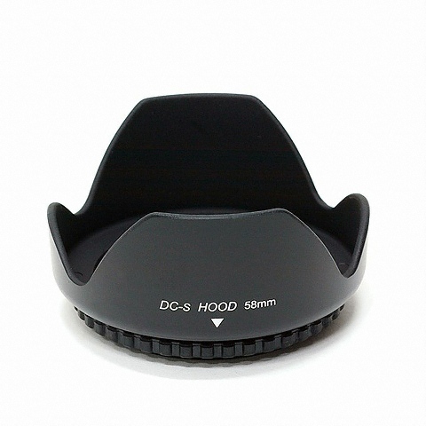 호루스벤누 꽃무늬 렌즈후드 블랙 DC-s타입 2010년형 (72mm)_이미지