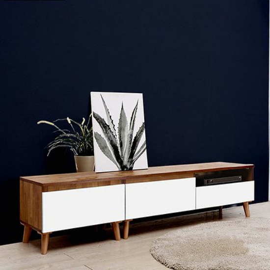 BIF보루네오 라보떼 퀸즈 멀바우 서랍 거실장세트 1800_이미지