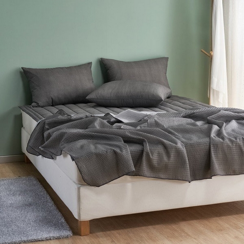 몽쉐어 브리드 시어서커 홑이불베개세트 (퀸 Q)_이미지