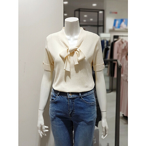 린컴퍼니 KL BY LYNN 타이 풀오버 니트 KKPOPD0500