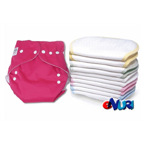 펀비즈 베이비앙 베이비앙 순면 컬러 땅콩 기저귀 소형 세트 2