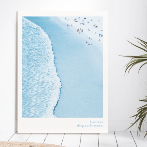 오홀리브 러브이즈오션 기본다리 접이식 액자테이블 (72x48cm)