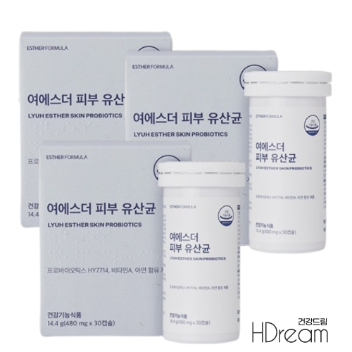 여에스더 여에스더 피부 유산균 30캡슐 (3개)_이미지