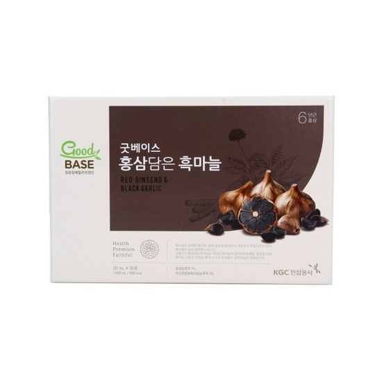 한국인삼공사 굿베이스 홍삼담은 흑마늘 50ml 30포 (1개)_이미지