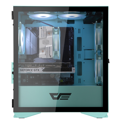 darkFlash DLM22 RGB 강화유리 (네오민트)_이미지