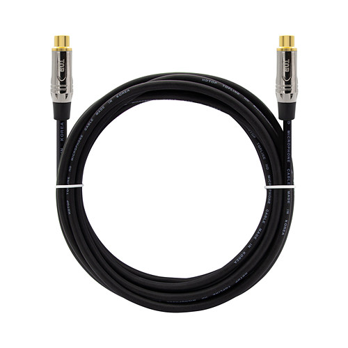 탑라인에이치디 HDTOP RCA FF <b>메탈</b>블랙 연장 케이블