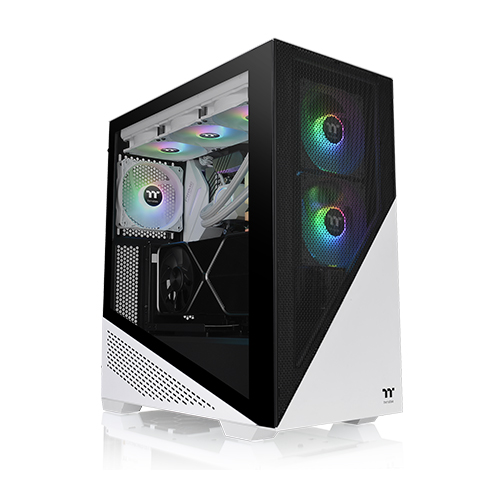 써멀테이크 DIVIDER 370 ARGB TG (스노우)_이미지