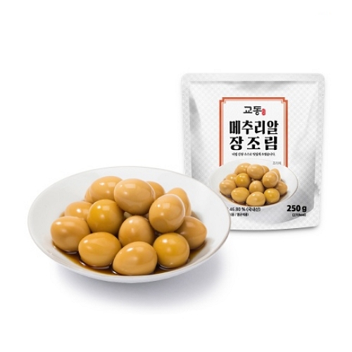 교동식품 메추리알 장조림 250g (6개)