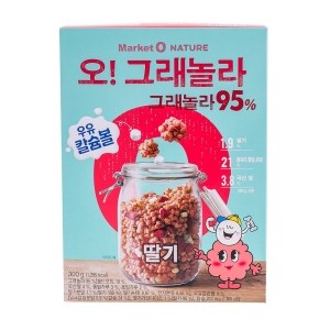 오리온 마켓오 오그래놀라 딸기 300g [3개]