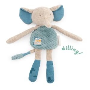 669024 코끼리 애착인형 Sous Mon Baobab elephant rattle doudou 28cm