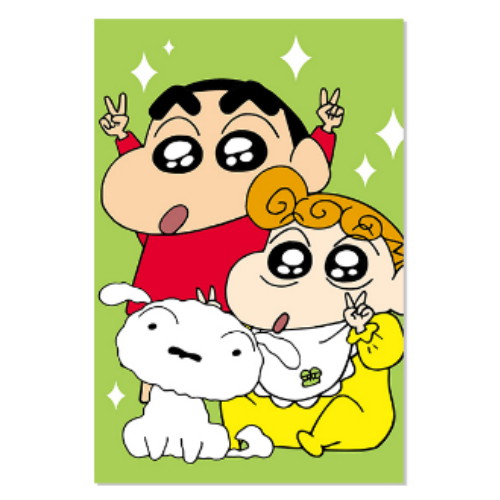 알파웨이 아이러브페인팅 DIY 미니이젤형 그림그리기 짱구는못말려 짱구 짱아 흰둥이_이미지