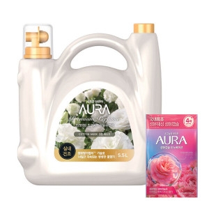 샤프란 아우라 프리미엄 코튼 머스크 5.5L (1개)_이미지