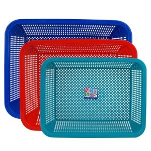 광신화학 깊은 뉴 사각 소쿠리 (4호) (2개)_이미지