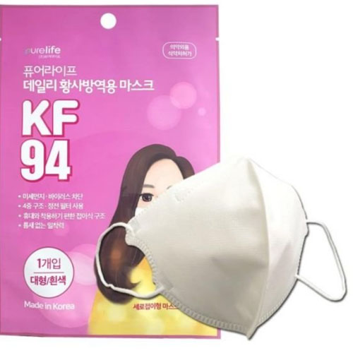 퓨어라이프 데일리 황사방역용 마스크 KF94 대형 (1매)_이미지