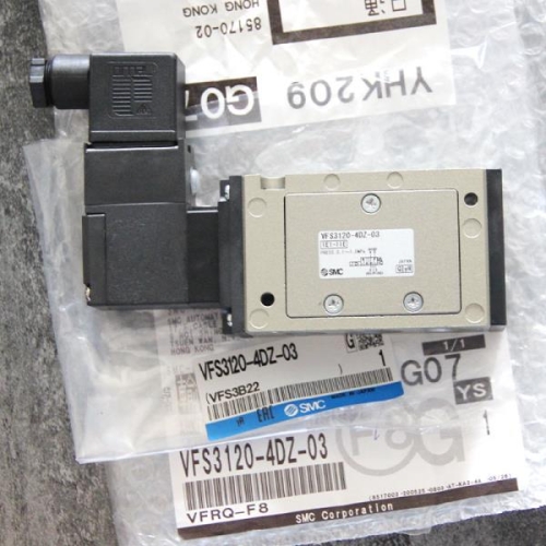 SMC 5 포트 파일럿 작동 솔레노이드 밸브 VFS3120-4DZ-02 VFS3120-4DZA-02_이미지