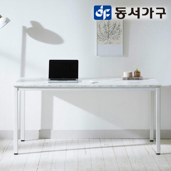 동서가구 르네 마블 철제 LPM 책상 (800x600)_이미지