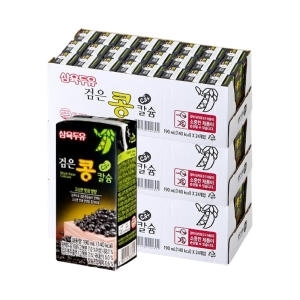 삼육식품 검은콩 칼슘 두유 190ml (72개)_이미지